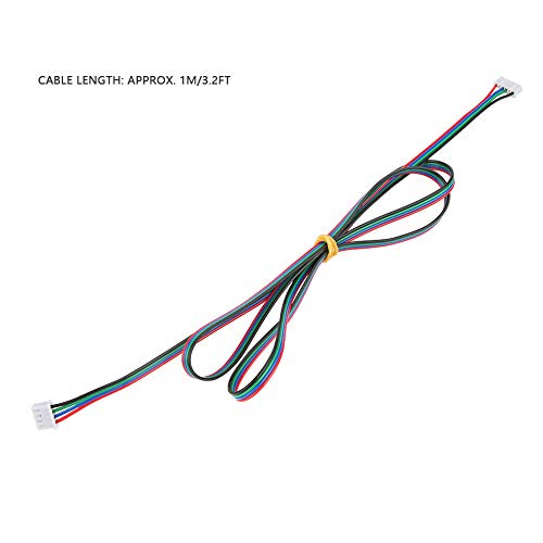 5 Stück Anschlusskabel PH2.0-XH2.54 weiblich auf weiblich aus PVC für Schrittmotor 39/42 Nema16 Nema17