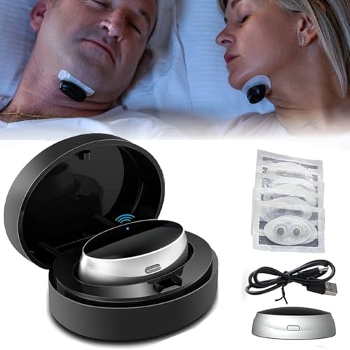 ZEPLIHS Comfylab Pulseair Anti Snoring Neurostimulation Device, Professional Anti Snoring Devices, Pulse Feedback, Snore Stopper Chin Mounted for Men & Women, 3 Adjustable Modes (1x PulseAir)