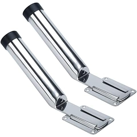 YaeMarine Stainless Steel Fishing Rod Holder for Boat Cover