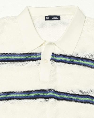 Image of GAP Men's Solid Regular Fit Polo Shirt
