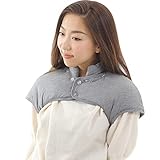 丸洗いできる肩当て 肩温泉 綿100% 袖有り KOS