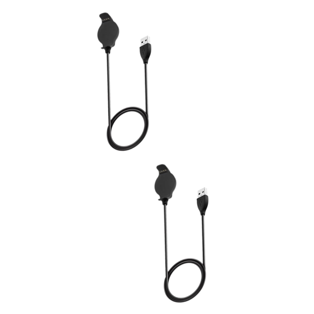 BESTonZON 2pezzi Cavo di Ricarica Integrato per Forerunner Caricabatterie USB Rapido Sicuro e Compatto per Smartwatch
