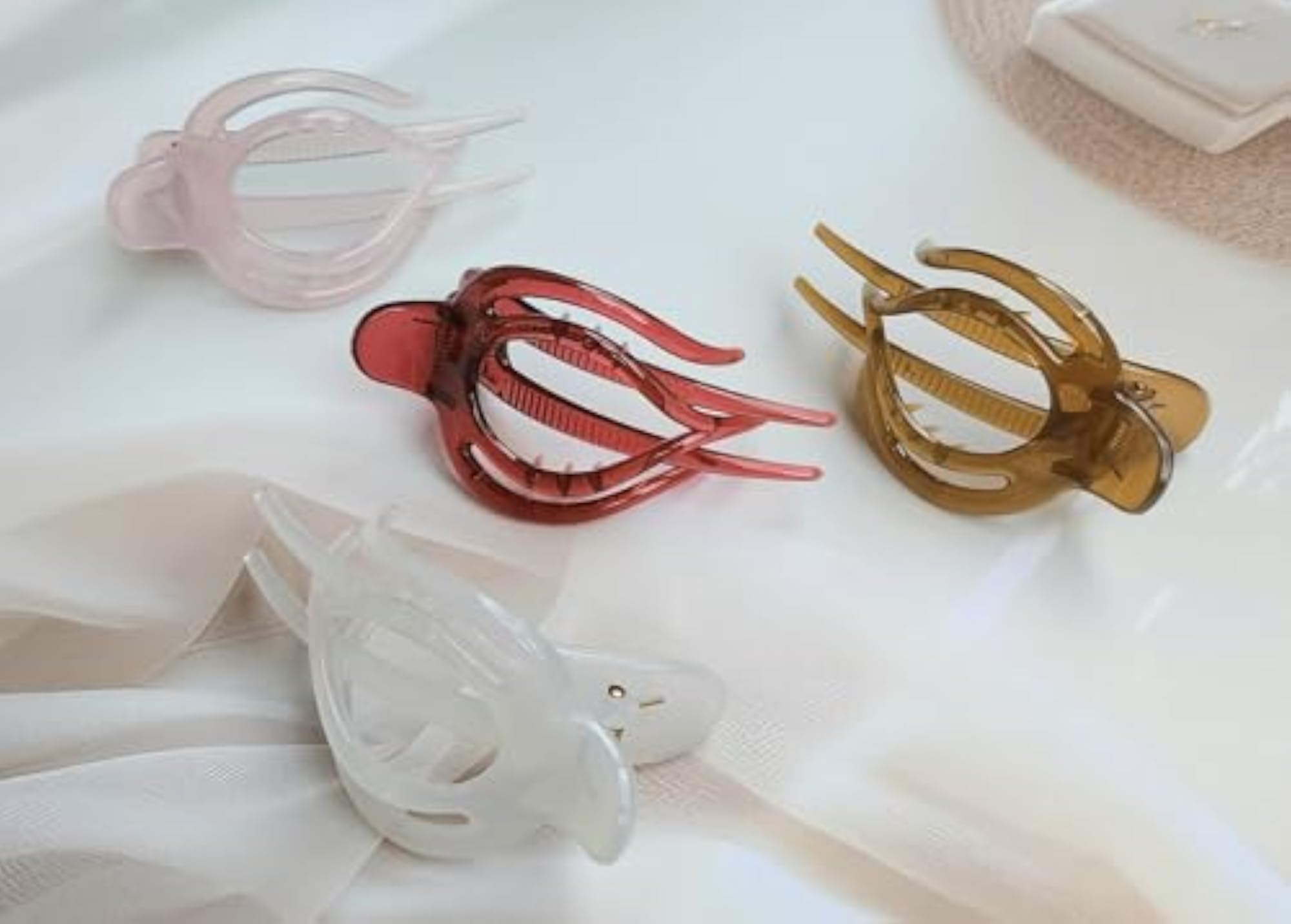 Fishtail Hair Clip Set (4 Pieces)