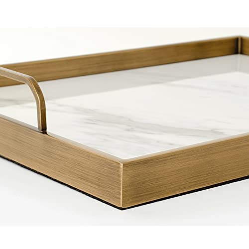 Plateau de rangement rectangle TUSUOD B pour design de table basse salon - 7