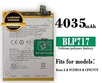 Image of BLP717 Battery for Oppo Reno-Z PCDM10 / CPH1979 Battery with 6 Month Warranty**** (I208)