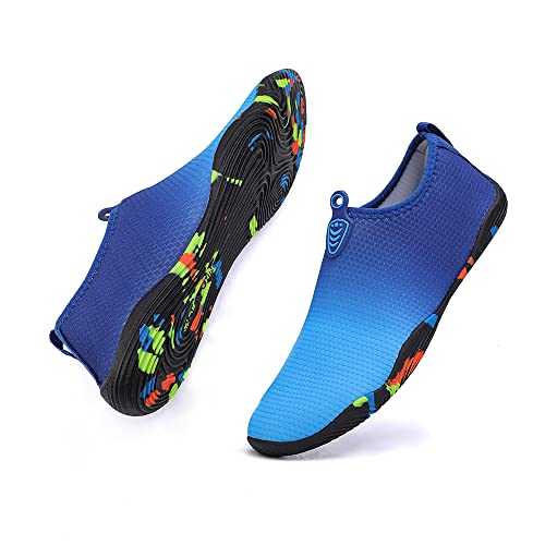 Image of Vsufim Quick-Dry Water Sports Barefoot Shoes Aqua Socks for Swim Beach Pool Surf Yoga for Women Men