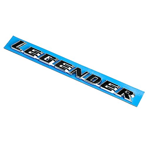 Image of KMH Logo Emblem Plate (LEGENDER) Rear Logo for Toyota FORTUNER 2020