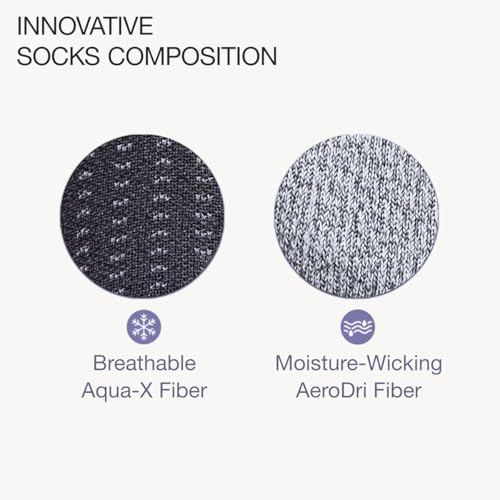 SHEEC Men's Cushioned Athletic Socks, Arch Support, Moisture-Wicking, Anti-Blister-Crew, Quarter & Ankle for Running & Hiking4