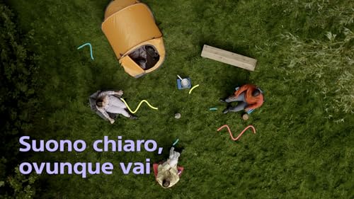 SRS-XB100 -Speaker Wireless Bluetooth, Portatile, Leggero, Compatto, da Esterno, da Viaggio, IP67 Resistente Acqua e Polvere, Batteria da 16 ore, Cinturino Versatile, Chiamate in Vivavoce-Arancio - Casse per PC - Immagine 4