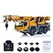 TOUCAN RC HOBBY Eyewhale D1050 Metal 1/14 RC Hydraulic Mobile Crane Truck All Terrain Vehicle 3Axles Radio Control Hoist Model Paladin PL18EV