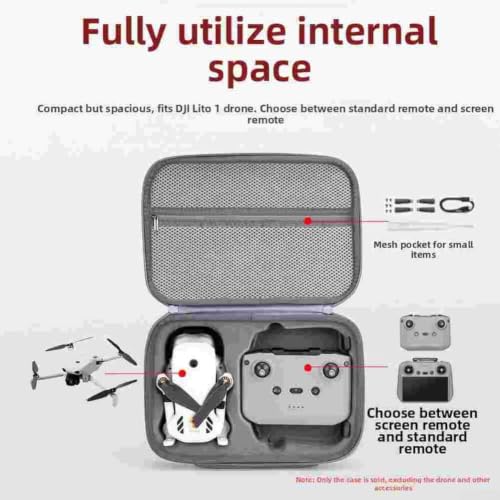 Funda protectora para DJI Lito X1 organizadora e impermeable de EVA 3