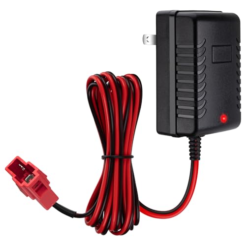 6V Charger for Kids Ride On Toys - Compatible with Disney Princess Mickey Mouse Quad GMC Sierra Walmart Mossy Oak Quad VW Bus BMW X6 Chery Silverado Police Truck Electric Vehicle Power Adapter
