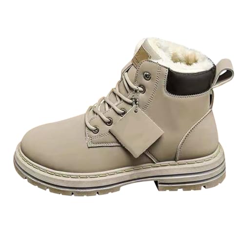 Bottines d'hiver homme brillantes pour la marche quotidienne en ville