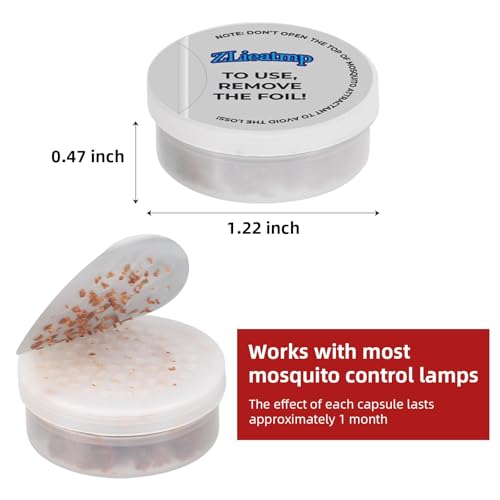 Image of 9 Pack Mosquito Attractant Lures for Bug Zappers, Mosquito Bait Refill