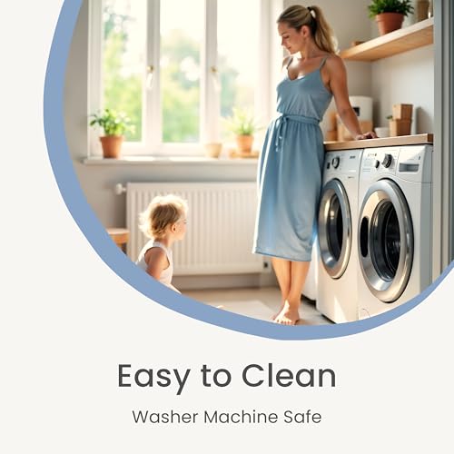 Stadela Baby Pacifier Clip Holder - Boy and Girl Unisex 4 Pack Gift Set – Neutral Vintage Rabbits and Carrots Beige Blue Brown Peter