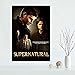 NOVELOVE Supernatural Série TV Affiche HD Imprime Toile Peinture Bureau Bar Murale Art Photos Mur Décor （50 * 75 cm） sans Cadre