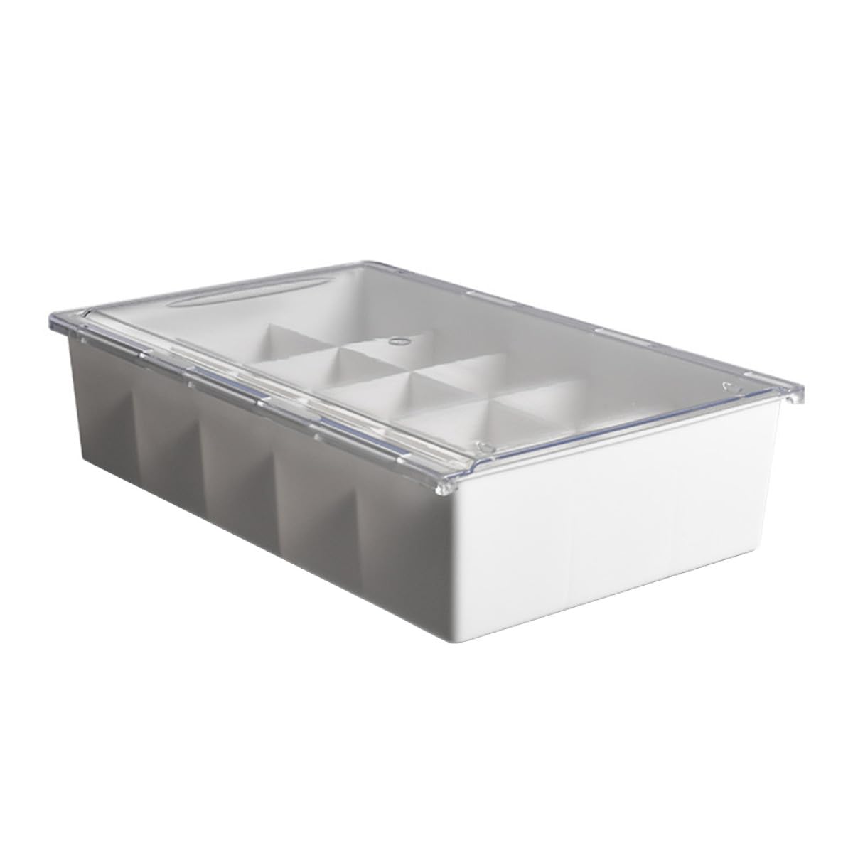 Organizzatore di Calzini per Cassetti in Plastica, Scatola Portaoggetti per Armadio Scomparti, Contenitore Salvaspazio per Guardaroba e Camera da Letto