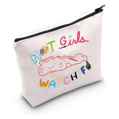 TSOTMO Racing Makeup Bag Motorsport Gift Racer Racing Aesthetic Cosmetic Bag for Car Lovers Carry Racing Gift (WATCH Car) Cover