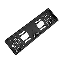 Akozon Kennzeichen Rückfahrkamera Kennzeichenhalter Rückfahrkamera Nummernschild Europäischer Nummernschildrahmen 12 LED-Kamera Rückfahranzeige Parksensor Autozubehör – Ansicht 6