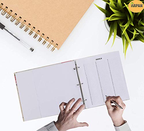 Arpan Large Happy Memories Slip In Case RingBinder Photo Album Holds 500 Photos 6'' x 4'' - Vintage Owl