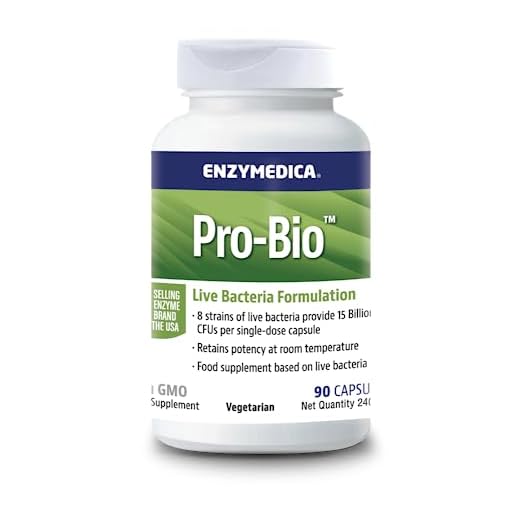 Enzymedica, Pro-Bio, Para un Intestino Sano, Aumenta la Digestión y la Regularidad, Reduce la Hinchazón y los Gases, Con más de 10 Mil Millones de UFC, Sin Gluten, 90 Cápsulas