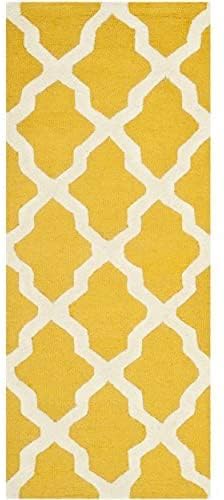 Image of Hand Tufted Wool Carpets Anti Shedding Rug Modern Carpets for Living Room Size 12x18 Feet