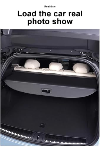 Cubierta de carga premium de cuero para Hyundai Santa Fe MK4 2019-2023 de gran resistencia 5