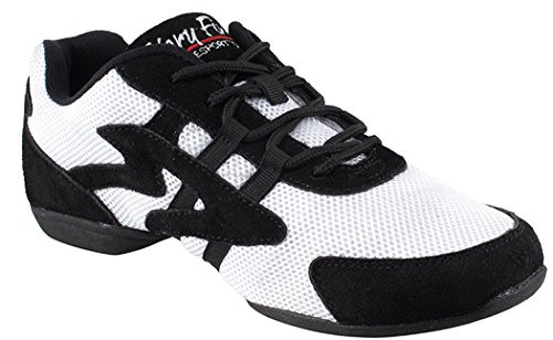 Low Profile Unisex Dance Sneakers White