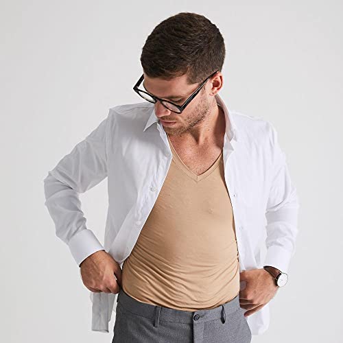 insider - Camiseta protetora – camiseta masculina antiodor, à prova de suor, camiseta regata masculi