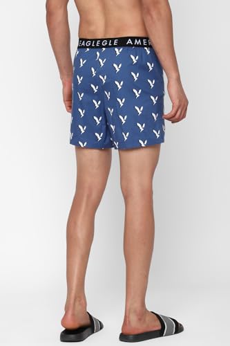 Image of American Eagle Men's Cotton Blend Boxer Regular Solid Casual Shorts