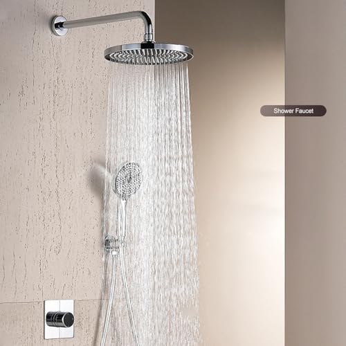 Robinet de douche avec valve mécanique et kit douchette trois fonctions