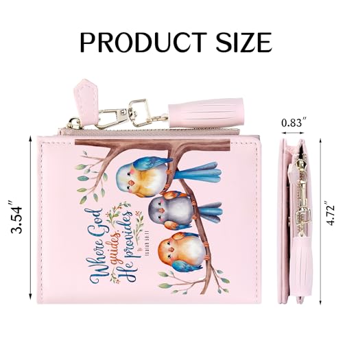 Personalized Women Wallet with Animal Patterns,Holiday Bonsella, Birthday Bonsella for Parent and Grandparent, Valentine's Day Gift for Mother and Wife 1042p2