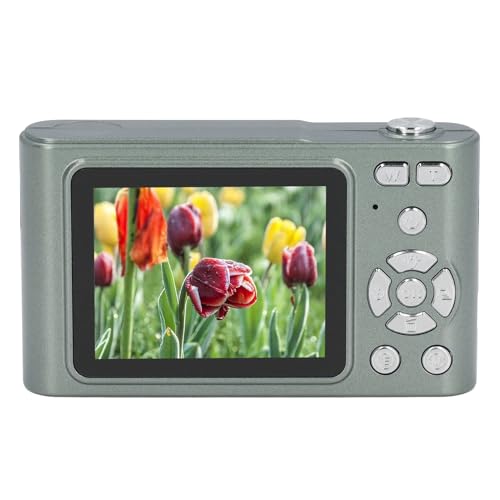 Vintage Cámara Digital 4K HD 48MP Zoom 16X Verde miniatura 1