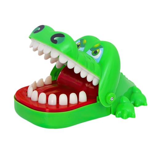 Falafoty Brinquedos de dentes de crocodilo para crianças jogo de dentista de crocodilo, jogo de dentista de dedo que morde crocodilo, brinquedo do jogo de habilidades de ação brinquedo interativo