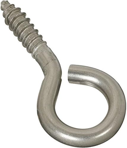 National Hardware N220-459 2016BC Screw Eye in Stainless Steel,#2, 2-5/8"