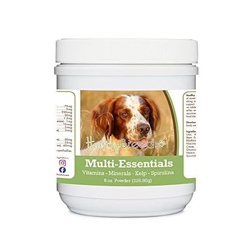 Healthy Breeds Irish Red and White Setter Multi-Essentials Powder for Dogs - an Ideal Supplement of Vitamins, Minerals & Antioxidants for Your Dog - 8 oz