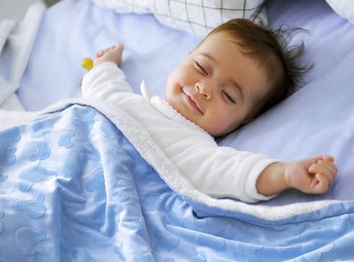 EYone, coperta per bambini in pile a doppio strato...