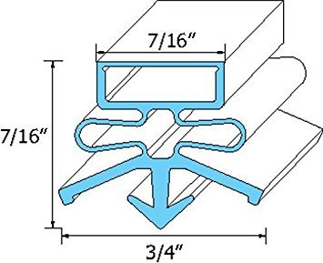 True Manufacturing UCITR810813 True Door Gasket for Models TUC, TWT, TSSU (60)