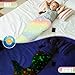 Kids Mermaid Tail Blanket, Luminous Mermaid Sleeping Bag, Flannel Mermaid Tails for Girls 3 to 6 Years All Seasons (Style 1)