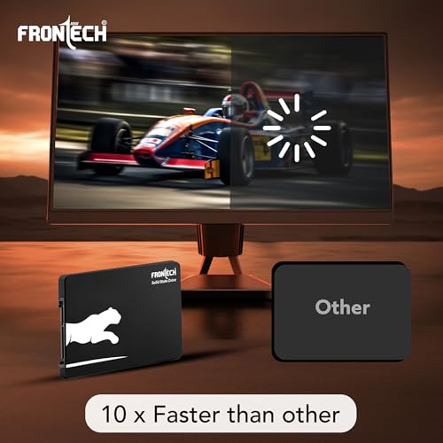 FRONTECH 128GB Internal SSD, 2.5 SATA3, TLC+SMI, Low Energy Consumption, Ultra Fast with Read/Write Speed Upto 500/480 Mbps, (SSD-0054, Black) - Image 6