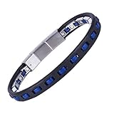 3500 Gaußs Magnetarmband: Jedes Glied ist mit 3500 Gaussischen Hochleistungs-Neodym-Magneten ausgestattet.