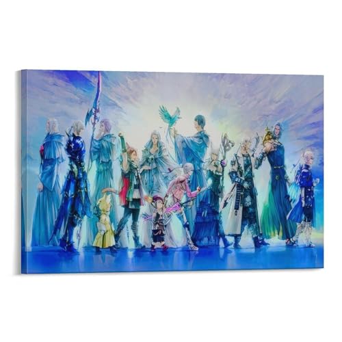 �t�@�C�i���t�@���^�W�[ �|�X�^�[ (24) �Ǐ��� �o�X���[�� �Q������ ���ʉ� �E�H�[���A�[�g �f���炵���M�t�g08x12inch(20x30cm)