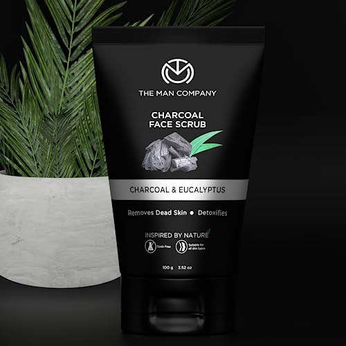 The Man Company Charcoal Face Care Kit with Peel Off Mask, Face Wash & Face Scrub | Nourishes Skin, Tan Removal, Glowing Skin - Gift Set of 3 - Image 2