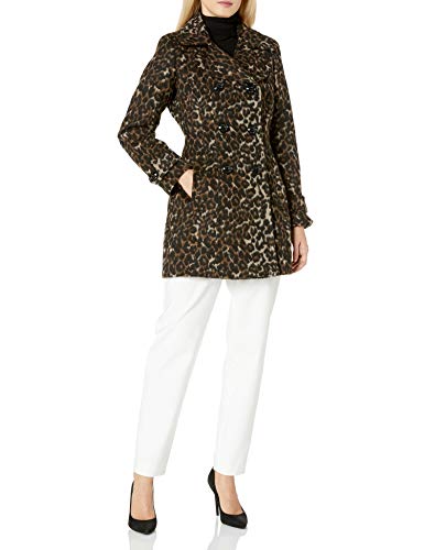 Image of Anne Klein Women's Classic Double Breasted Wool Coat