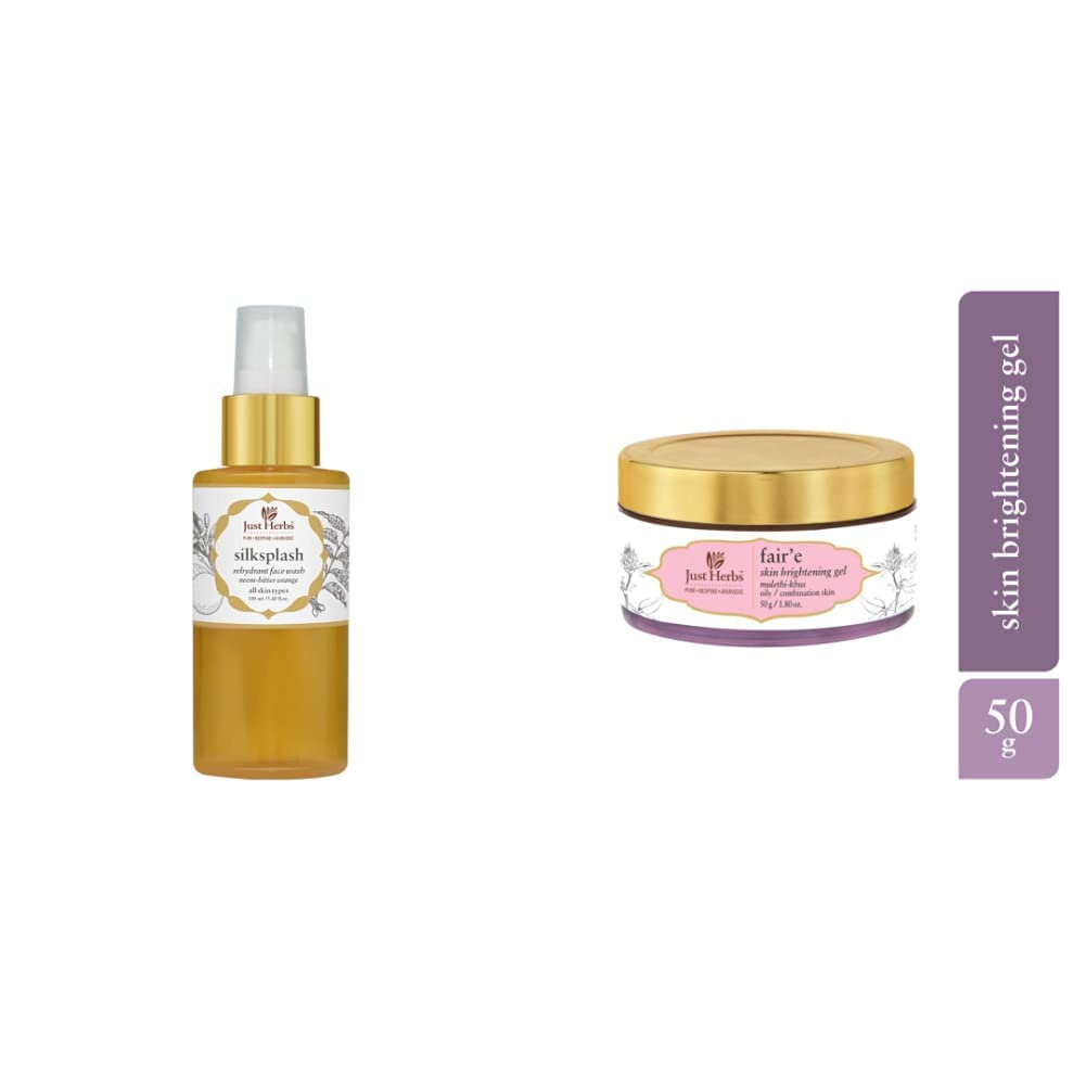 Buy Just s Silksplash NeemOrange Rehydrant Face Wash, 100ml and Fair E