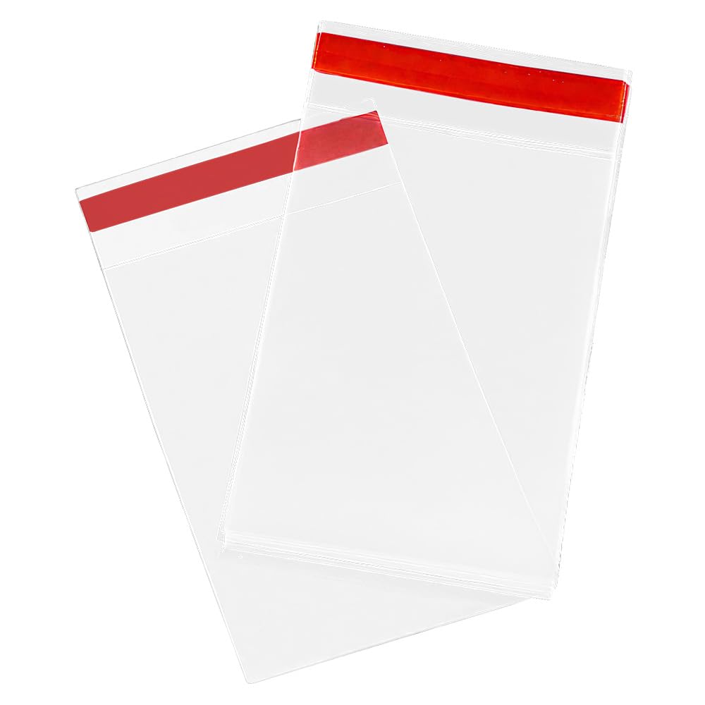 HLIWS 200 Pcs Self-Sealing Clear Penny Sleeves, Ultra-Clear Card Protector, Trading Card Sleeves