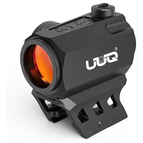 UUQ Prince5 Motion Awake Red Dot Sight,2MOA 11 Levels Brightness Red Dot Optics for Quick Precision Shooting, Provides Absolute Co-Witness Capability Mount, Rifle Scope for Picatinny Rail Cover