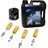 Motoröl 10W40 mineralisch Liqui Moly 3046 4 Liter:. für die Schmierung von modernen Viertaktmotoren. stellt eine hervorragende Kupplungsfunktion sicher und verhindert Schlupf. hocheffektives mineralisch Motoröl. Hersteller- Nr.: 3046.