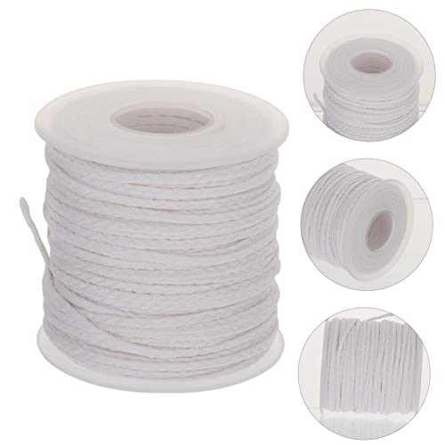 Mecha para vela trenzada de algodón natural para manualidades miniatura 6