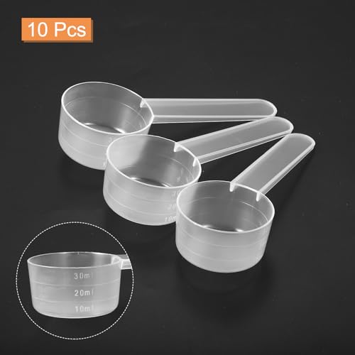 Cuchara de polvo para medir proteína y café transparente de 15 g 4